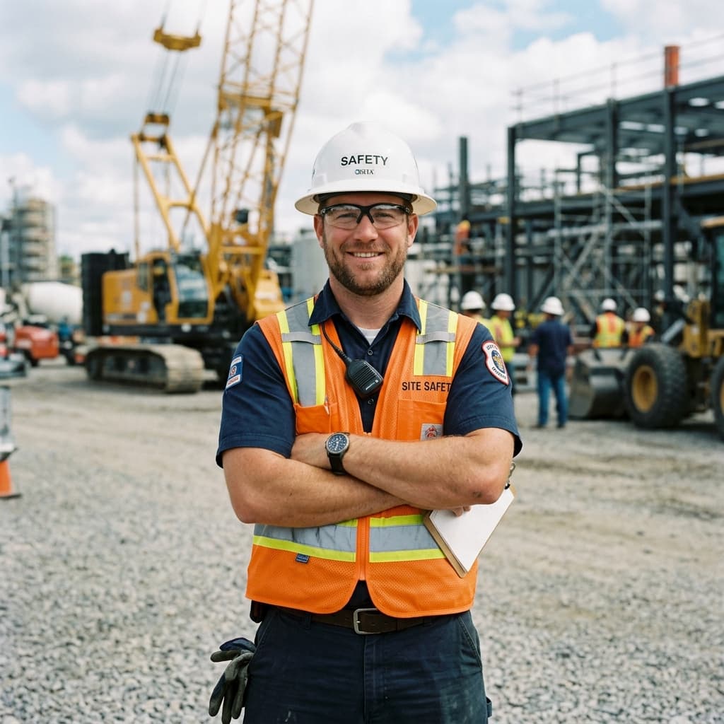 BHG Safety Partners safety professional on a job site